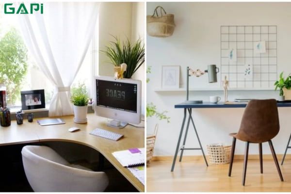 bàn làm việc tại nhà cho freelance