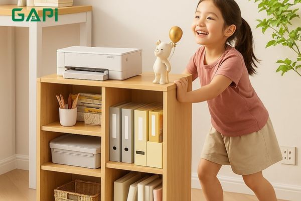 kích thước kệ sách