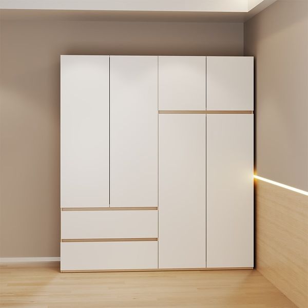 tu-quan-ao-4-canh-to-2-ngan-keo-trang-van-go-gp329