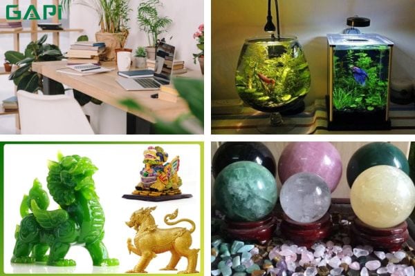 phong thủy bàn làm việc