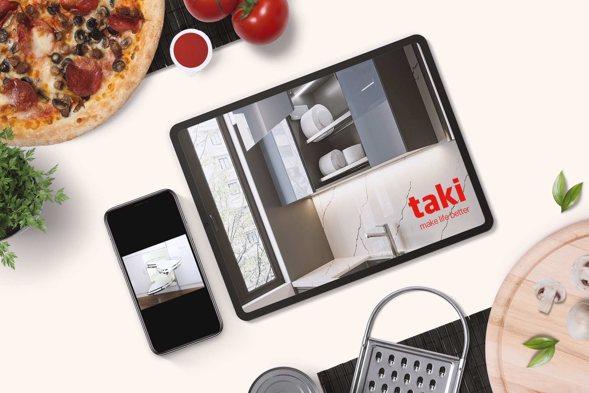 Phụ kiện nhà bếp inox thông minh chính hãng TAKI