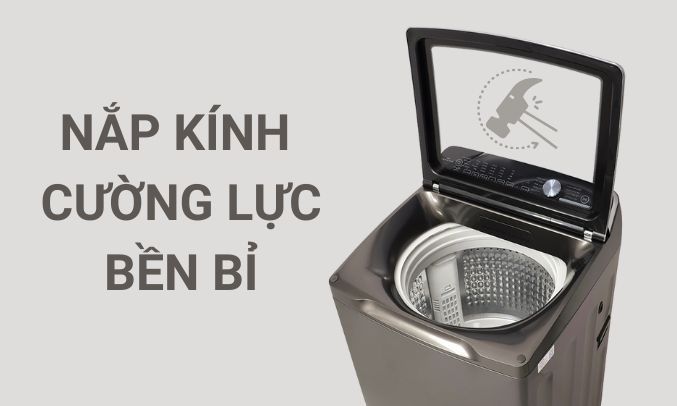 nắp kính máy giặt aqua 11kg