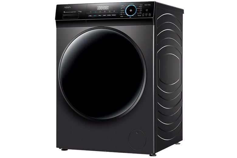 máy giặt aqua 10kg đen
