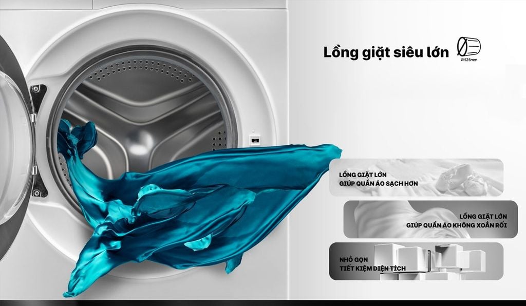máy giặt aqua 10kg màu đen