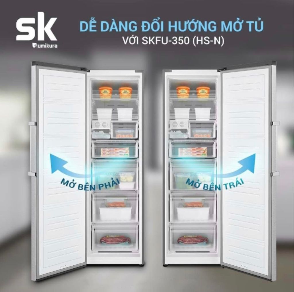 tủ đông đứng SKFU 250HSN