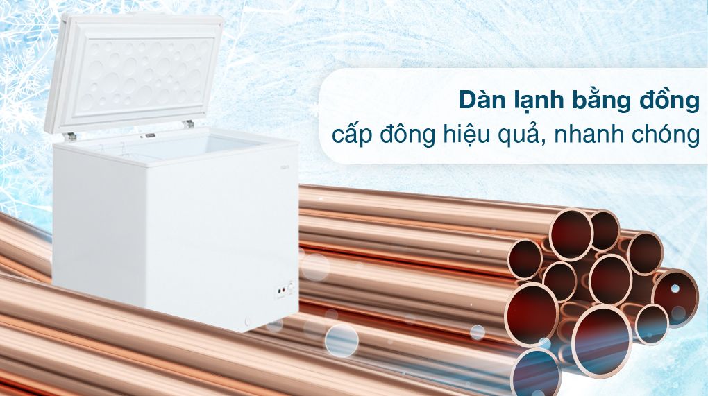 dàn lạnh tủ đông aqua 301l