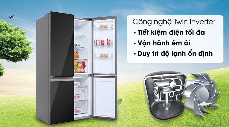 công nghệ tủ lạnh aqua 533l