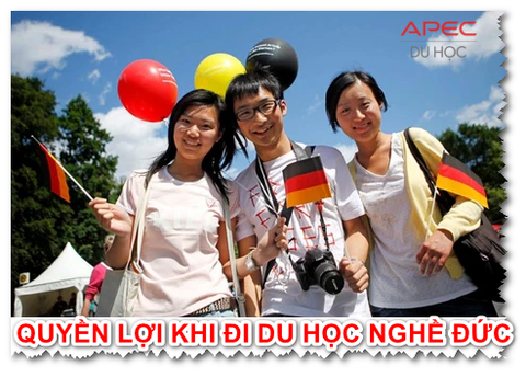 Quyền lợi của bạn đi du học nghề Đức khi chọn Du học APEC tư vấn