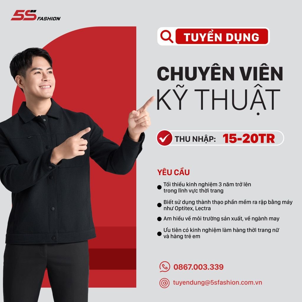 CHUYÊN VIÊN KỸ THUẬT (DÒNG NỮ)