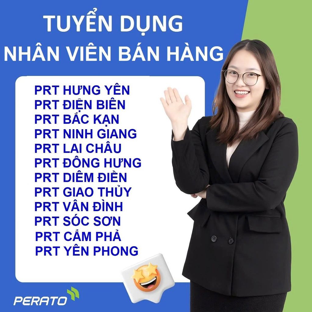 NHÂN VIÊN BÁN HÀNG THỜI TRANG THỂ THAO PERATO