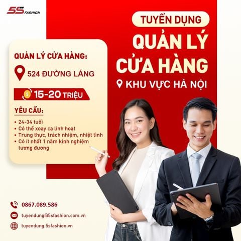 QUẢN LÝ CỬA HÀNG ĐƯỜNG LÁNG- HÀ NỘI