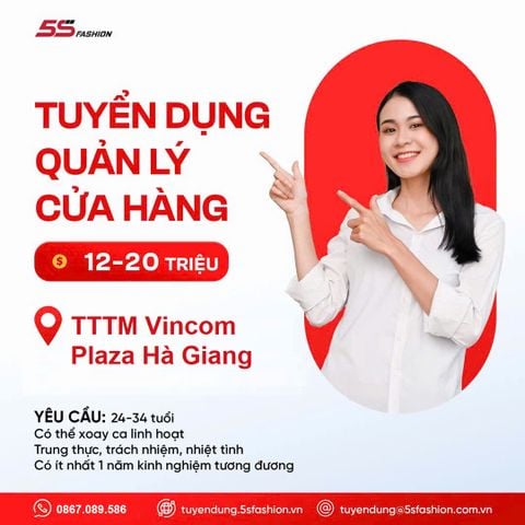 QUẢN LÝ CỬA HÀNG VINCOM HÀ GIANG