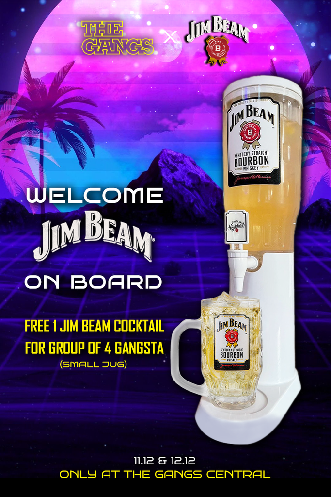 Welcome Jim Beam on Board