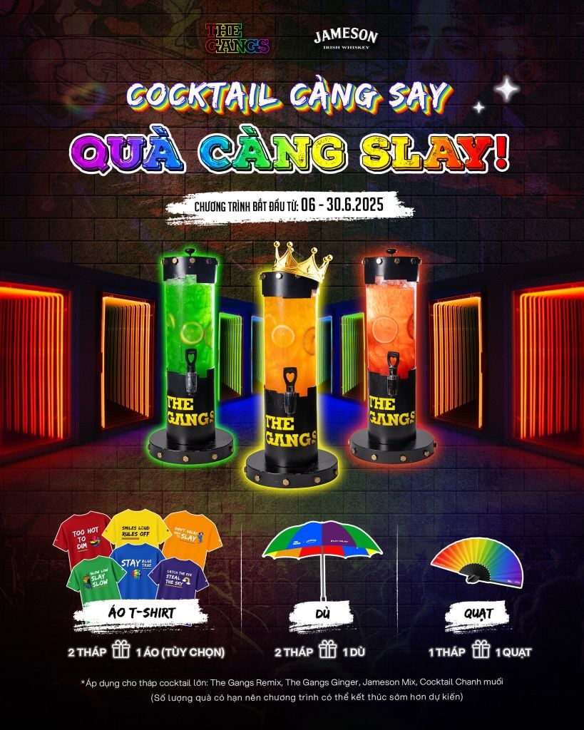 🍸 𝐂𝐨𝐜𝐤𝐭𝐚𝐢𝐥 𝐜𝐚̀𝐧𝐠 𝐬𝐚𝐲 – 𝐐𝐮𝐚̀ 𝐜𝐚̀𝐧𝐠 𝐬𝐥𝐚𝐲!