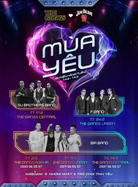 Mùa Yêu The Gangs & Jim Beam