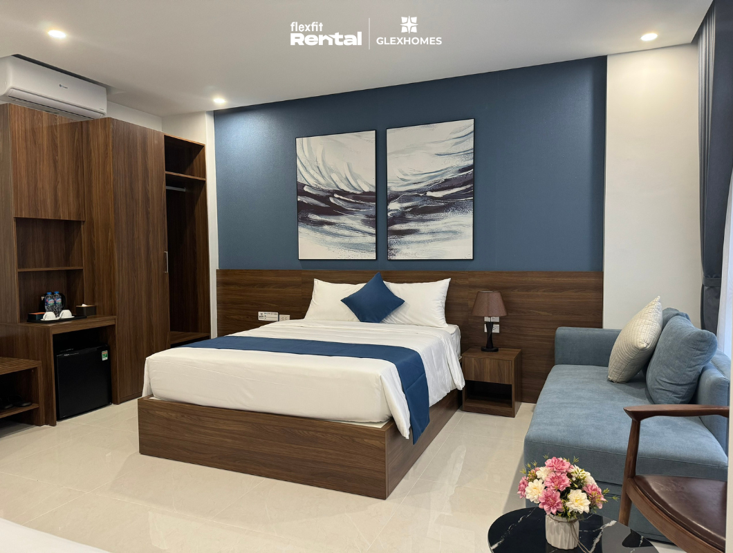 Nội thất Rental Hotel tại dự án Đồi Rồng