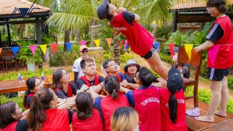 teambuilding bãi biển