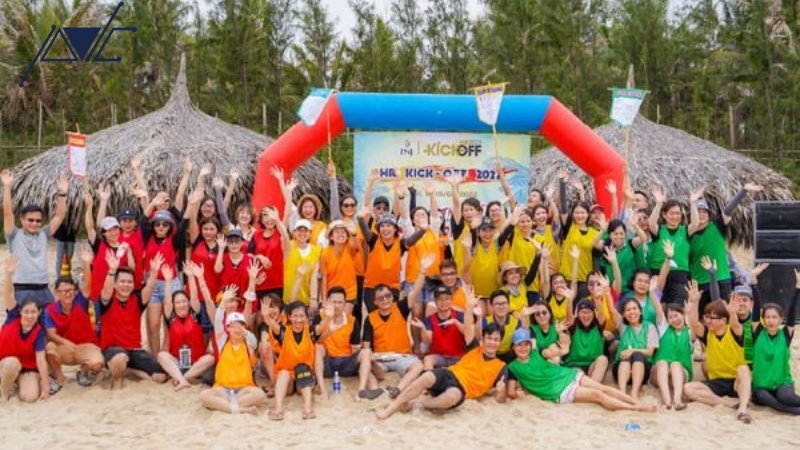 teambuilding bãi biển