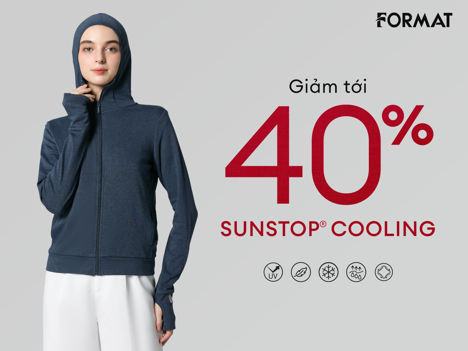 SUNSTOP® COOLING - GIẢM TỚI 40%