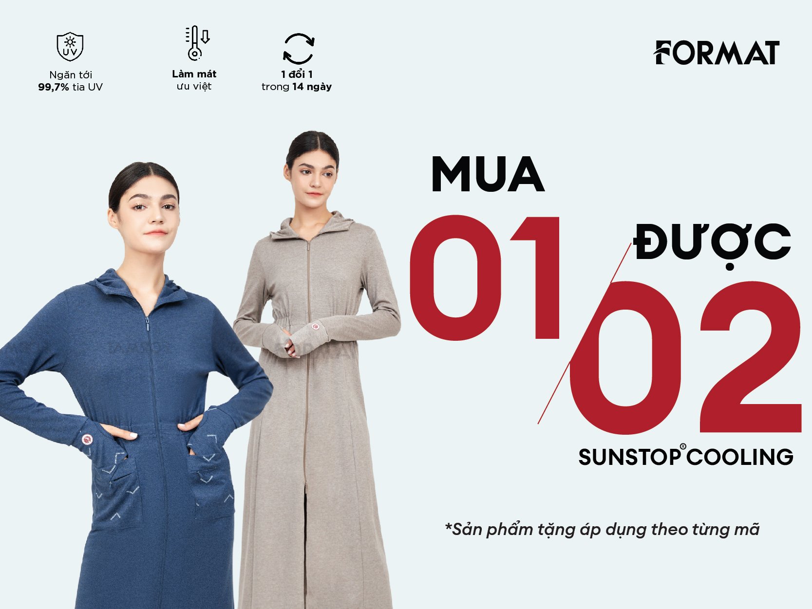 SUNSTOP® COOLING MUA 1 ĐƯỢC 2