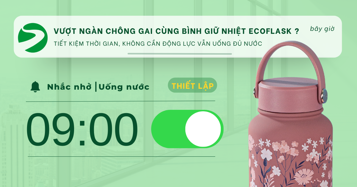 LÀM THẾ NÀO ĐỂ HẾT LƯỜI UỐNG NƯỚC MỖI NGÀY?