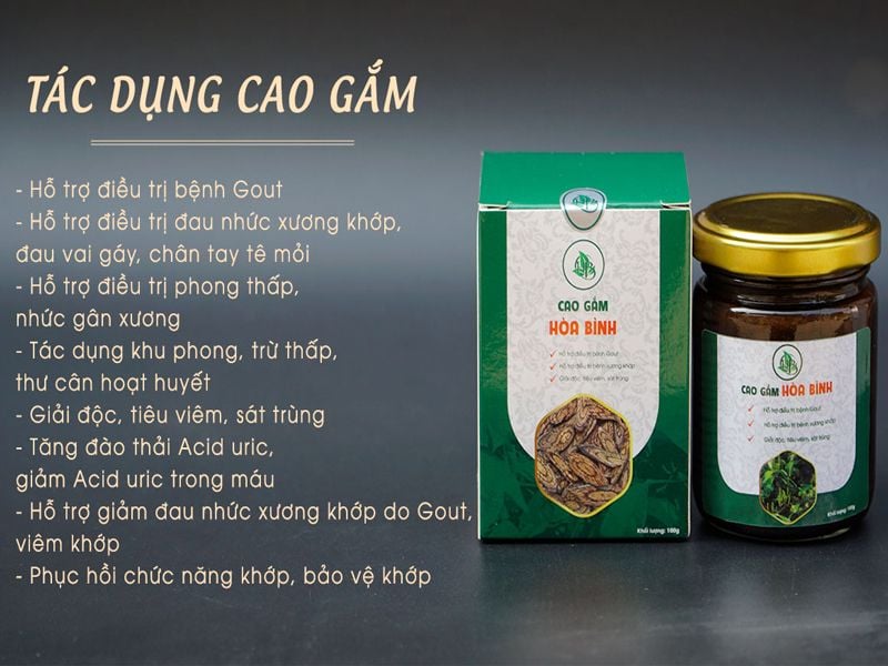 Cao gắm: Đặc điểm, bào chế, công dụng và cách sử dụng