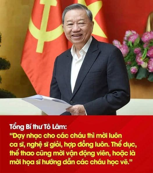 Ủng hộ Tư Duy Mở Của Tổng Bí Thư Tô Lâm Về Giáo Dục Tương Lai