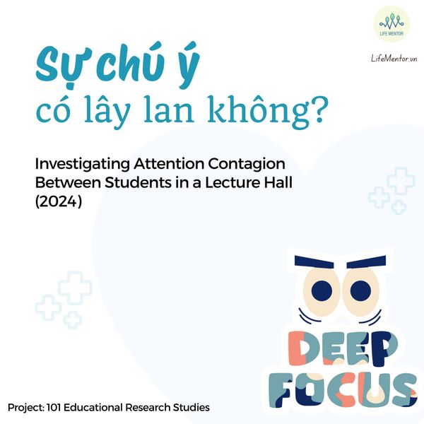 NGỒI CẠNH ĐỨA MẤT TẬP TRUNG LÀM MÌNH CŨNG MẤT TẬP TRUNG