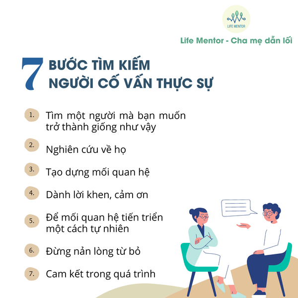 7 BƯỚC TÌM KIẾM NGƯỜI CỐ VẤN THỰC SỰ