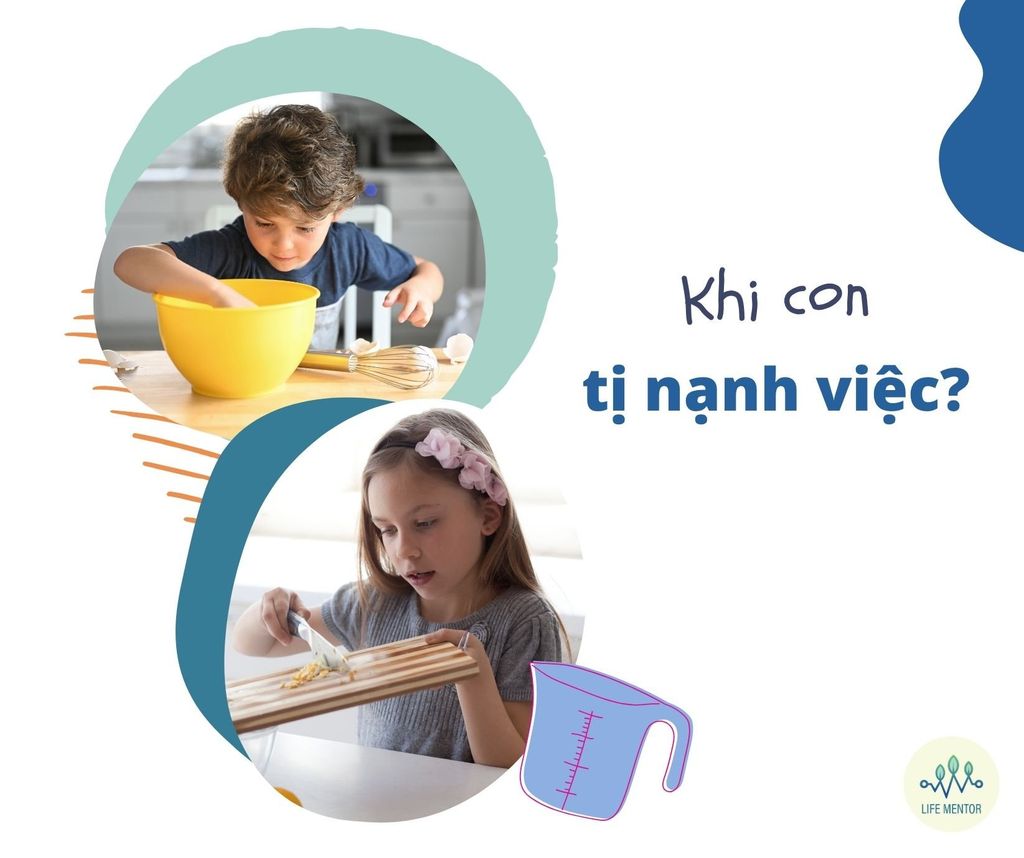 Khi con tị nạnh việc