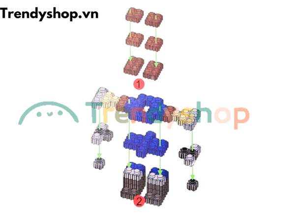 555win55 Wolverine - Lego Người Sói