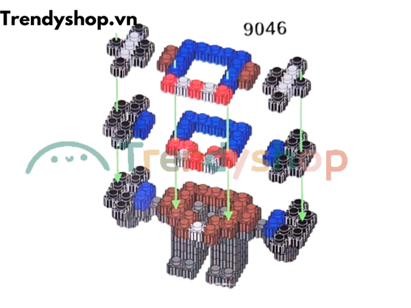 555win55 Wolverine - Lego Người Sói