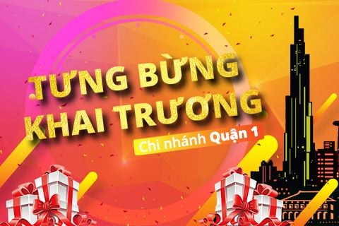 Tưng bừng khai trương Chi Nhánh Quận 1
