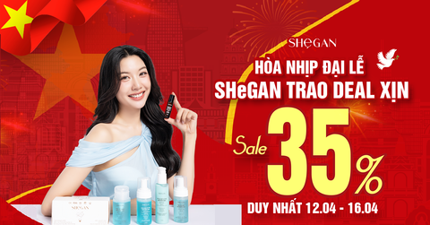 HOÀ NHỊP ĐẠI LỄ, SHEGAN TRAO DEAL XỊN