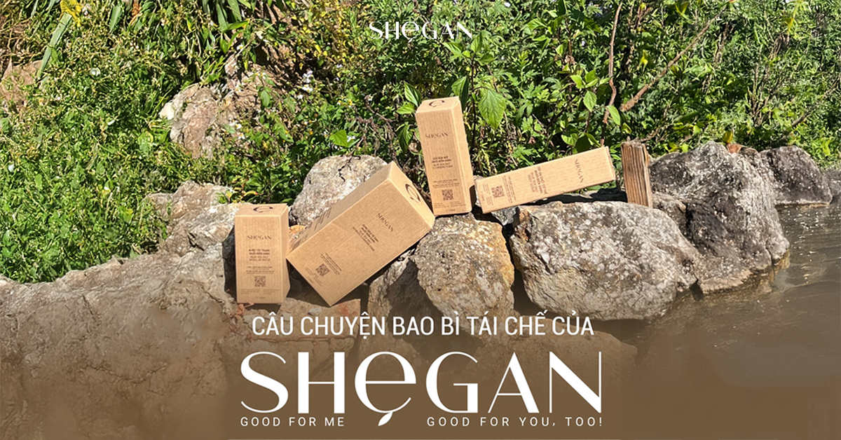 Tại sao SHeGAN lựa chọn giấy carton làm nguyên liệu bao bì của các sản phẩm?