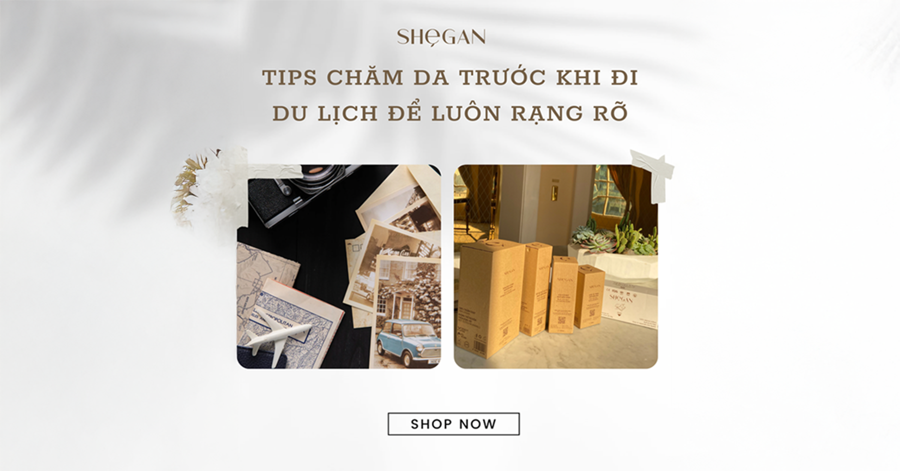 Mẹo chăm da khi đi du lịch giúp bảo vệ da đúng cách