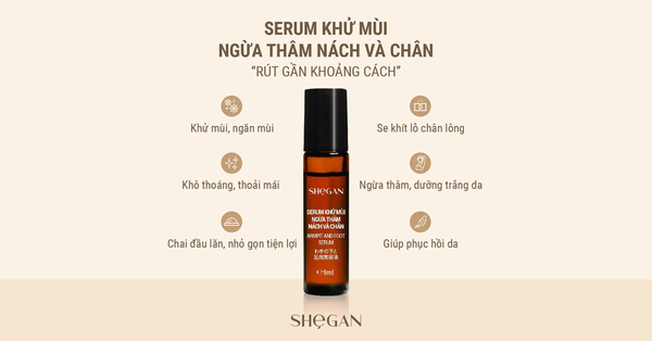 Một giải pháp toàn diện cho mùi hôi khó chịu và vùng da tối màu