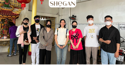 Hoạt động Thiện nguyện của SHeGAN tại Chùa Lâm Quang san sẻ yêu thương