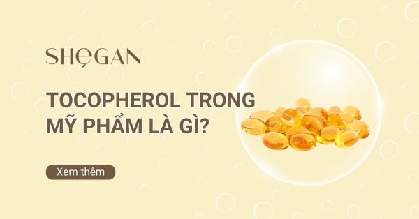 Tocopherol trong mỹ phẩm là gì? Tác dụng và cách dùng như nào?