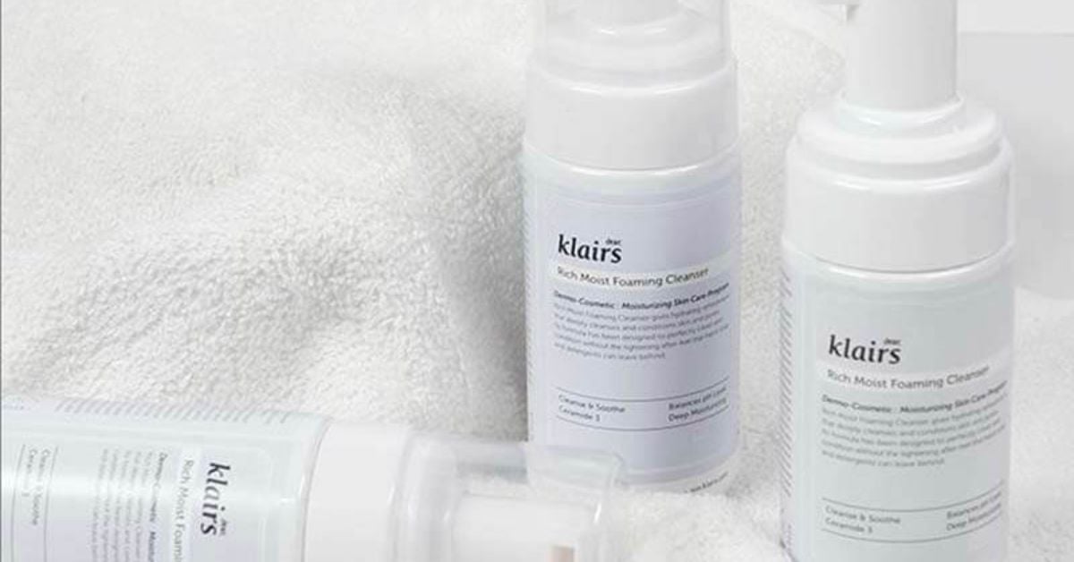 Klairs Rich Moist Foaming Cleanser