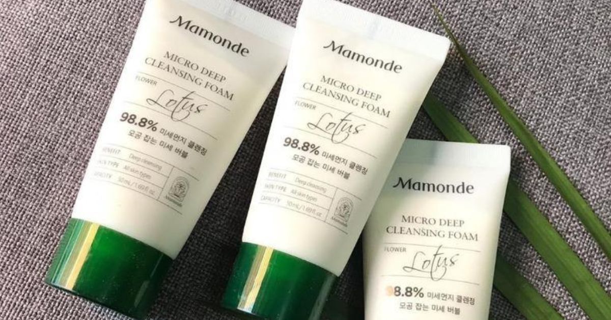 Mamonde Lotus Micro Cleansing Foam