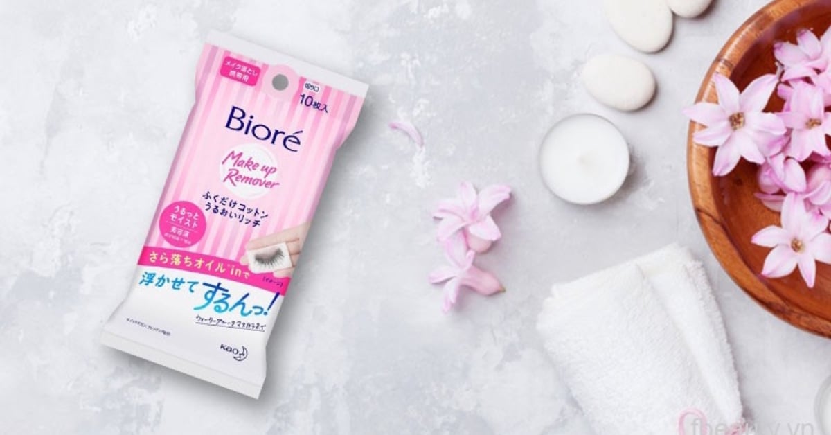 Khăn Giấy Tẩy Trang Bioré