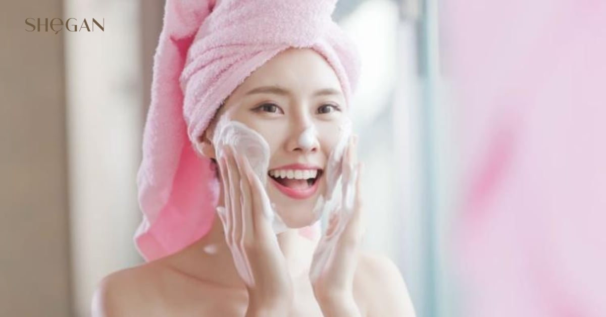 Lưu ý cho phụ nữ sau sinh dùng sữa rửa mặt