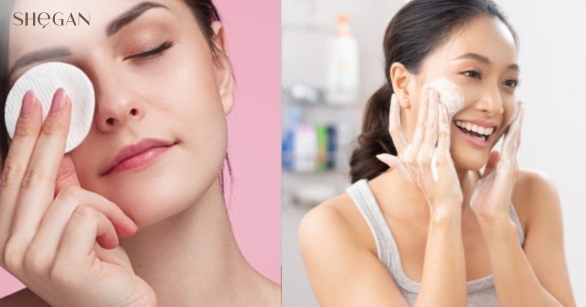 Tại sao phải tẩy trang trước khi rửa mặt