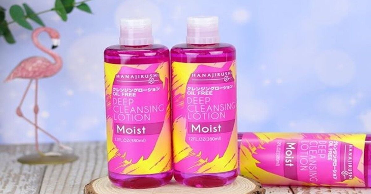 Nước tẩy trang Hanajirushi Deep Cleansing Lotion