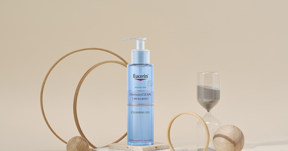 Nước Tẩy Trang Eucerin DermatoClean Hyaluron Micellar Water 3in1