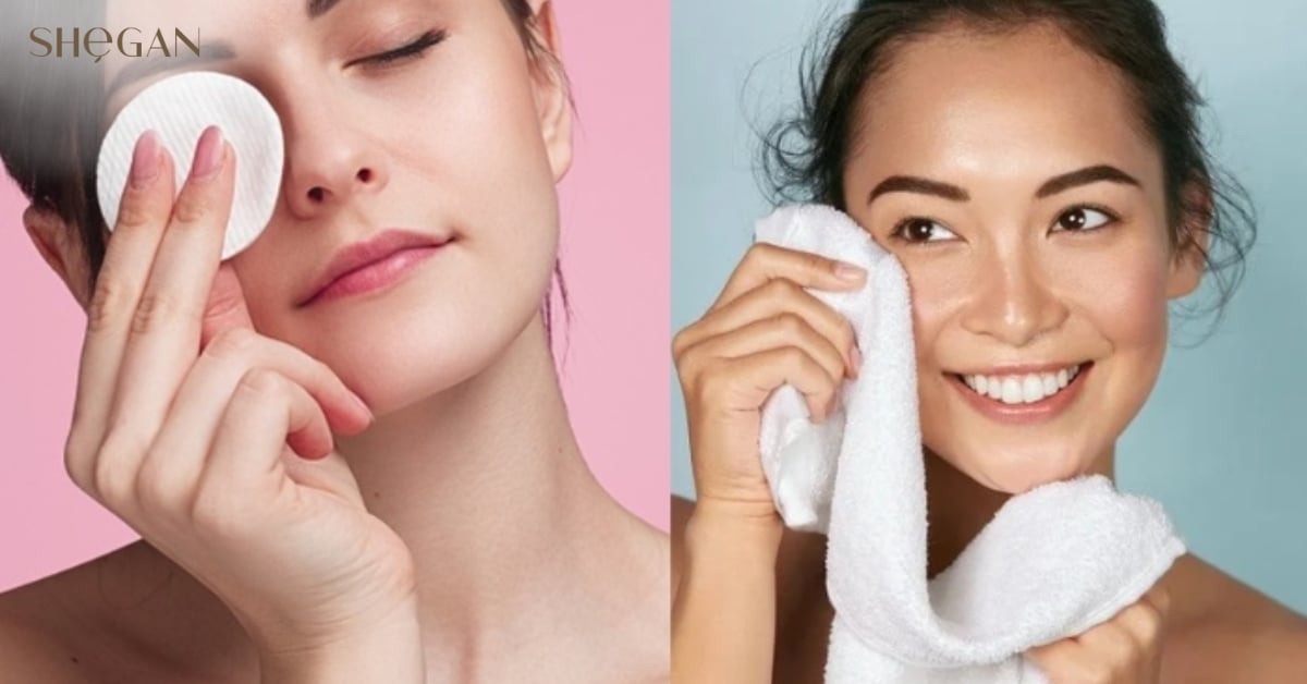 Sự khác nhau giữa sữa rửa mặt và nước tẩy trang