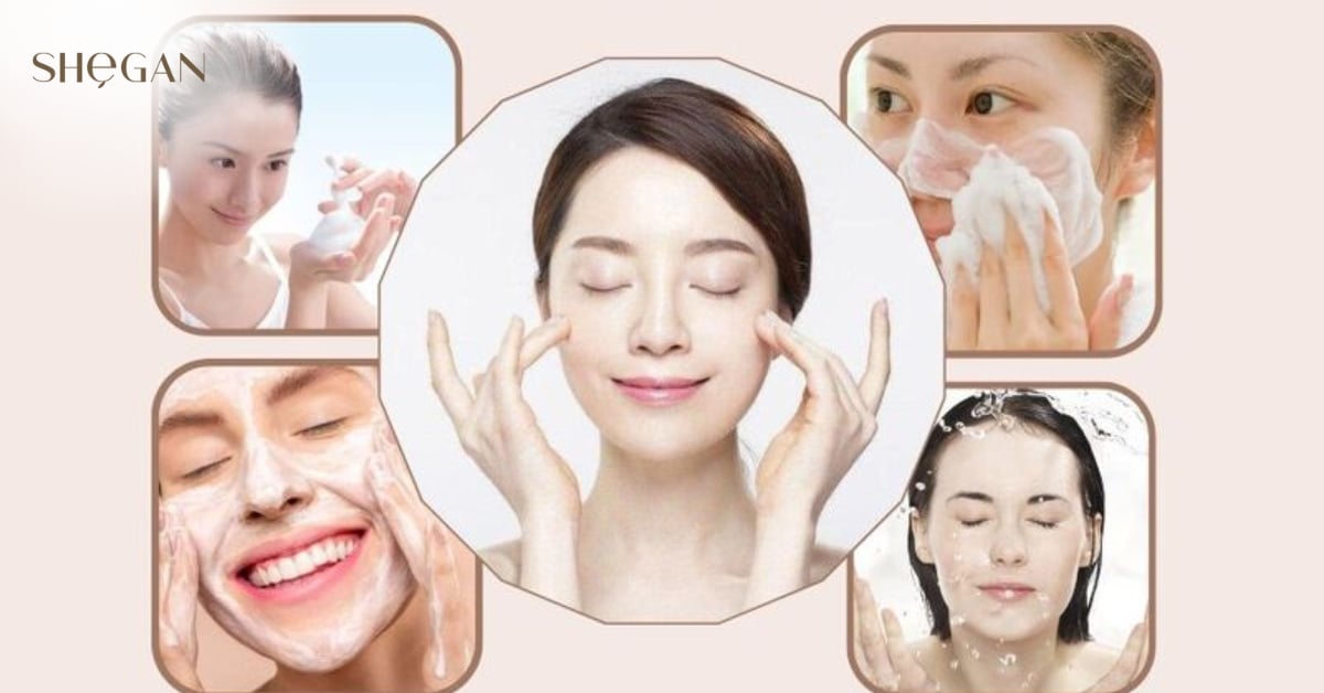 4 bước dùng sữa rửa mặt phát huy công dụng