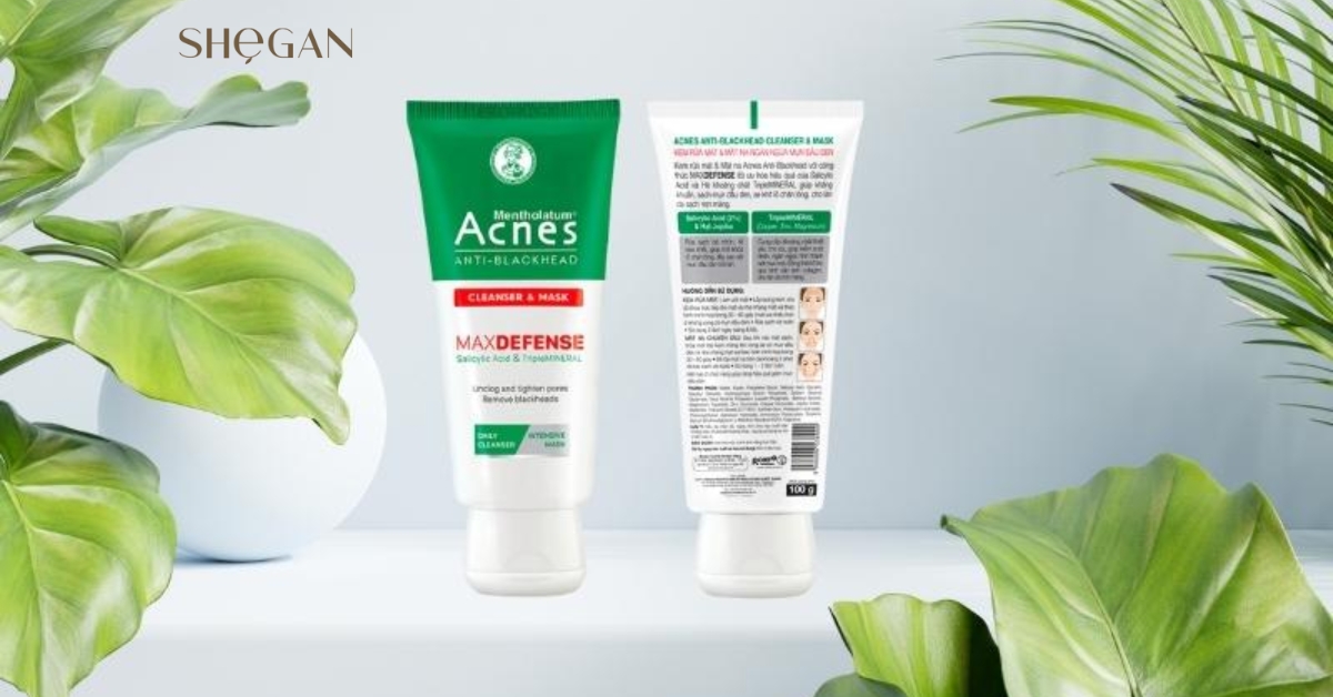 Acnes Anti-Blackhead Cleanser And Mask
