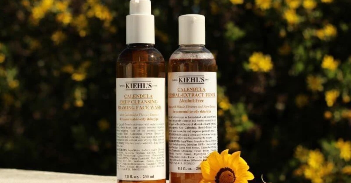 Nước tẩy trang Kiehl’s Calendula Deep Cleansing Foaming Face Wash